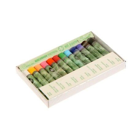Oil pastel ZHK "Sonnet", 12 colors, 9/59 mm, round, 7041155-2