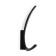 Furniture hook Cappio Flat, three -rod, black
