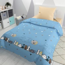 Постельное бельё 1.5 сп, размер 150х215 см, 145х215 см, 70х70 см