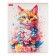 Notebook 48l CL Spring Cat, regional charts, rounded carriers, bl 65g/m2, mix
