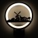 Sconces 2496/1 LED 15W 4000k Black 24x24x30 cm