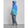 Ski costume Women Winter, size 60, blue color
