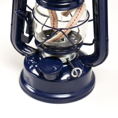 Kerosene lamp decorative blue 9.7x12.5x19 cm Risalux-3