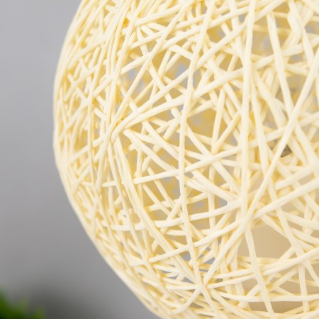 Table lamp 1375297/1 E27 40W white 14x14x30 cm Risalux-3