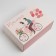 Gift folding box, packaging, "love", 25 x 18 x 10 cm