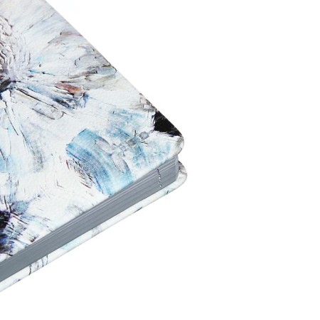 Leduced Diary A5, 160 sheets, Devente.elizabeth, solid cover of artificial leather with foam rubber, color cut, a, clock 70 g/m2, gray-9