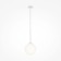 Suspended lamp Maytoni Mod321PL-01W1, 1HE14, 40W, 20x20x222.5 cm, white color