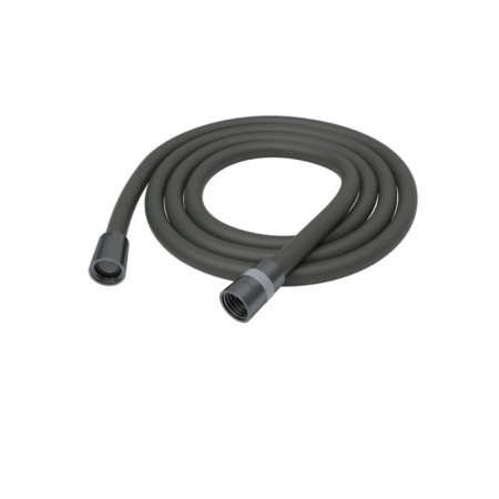 Shower hose IDDIS Optima Home Oph20gli19, silicone, graphite matte color, 2 m