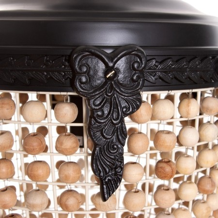 Ceiling light "Julius" brown/black 1x40W, E27, 37x37x70 cm-7