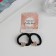 Hair elastic band "Brilliant fairy tale" (set 2 pcs) heart, 4.5 cm