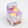 Set of terry towels "March 8" 30x30 cm - 4 pcs, 100% cotton 340 g/m2