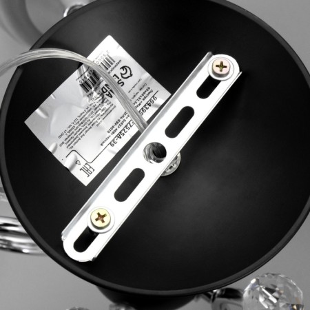 Chandelier "Marianna" 5he27 40W Black 69x69x32.5cm Bayerlux-11