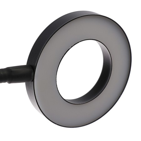 LED ring lamp Luazon SK-001, flexible leg, 5 W, 12 lamps, 10 modes-4