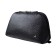 Cosmetic bag with lightning, black color