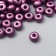 Glass beads 6/0 "metallic. Eggplant" 10 g