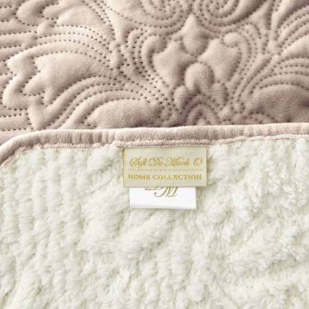 Vivaldi cover, size 160x220 cm, color ash rose-8