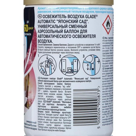 Smooth cylinder Glade Automatic "Japanese Garden", 269 ml-3