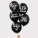 Shar Latex 12 "Offective", 100 pcs., Black