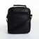 Male bag on lightning, long belt, black color