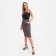 Skirt Women's Pencil, brown color, size 44