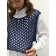 Knitted Knitted Children's Amarobaby Mesh, height 146 cm, blue color