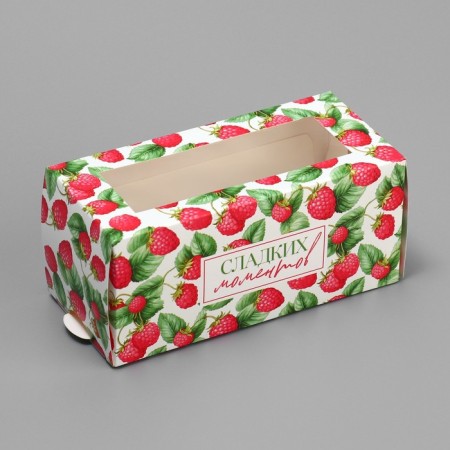 Box for Makarun, confectionery packaging "Sweet Malin Mominations", 12 x 5.5 x 5.5 cm