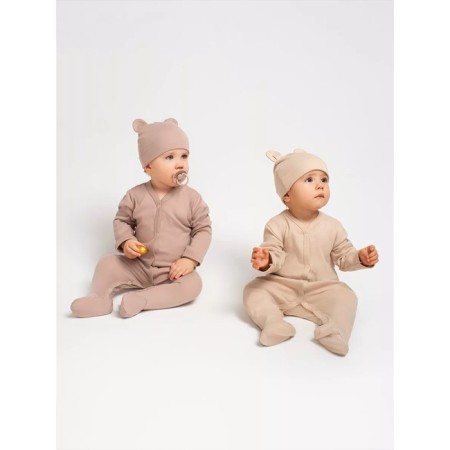 Kid kit: Slip, caps Amarobaby Nature, height 62 cm, 2 pcs-11
