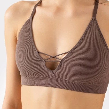 Female Bustier, Taup color, size 44 (s)-2