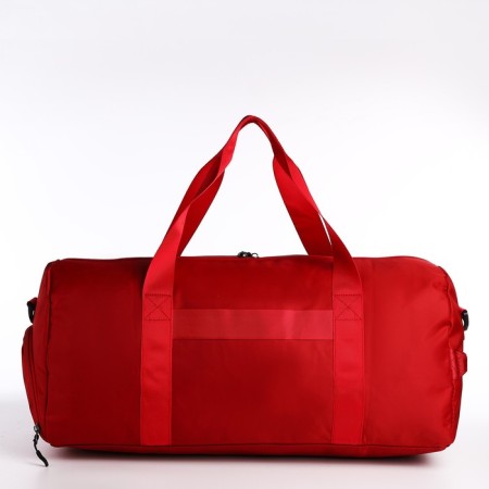 Board Road on Lightning, external pocket, suitcase holder, long belt, red color-2