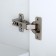 Bathroom mirror "Vega 5502" white, 55 x 13.6 x 70 cm
