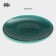 Glass Dessert Magistro Cross, D = 21 cm, green color
