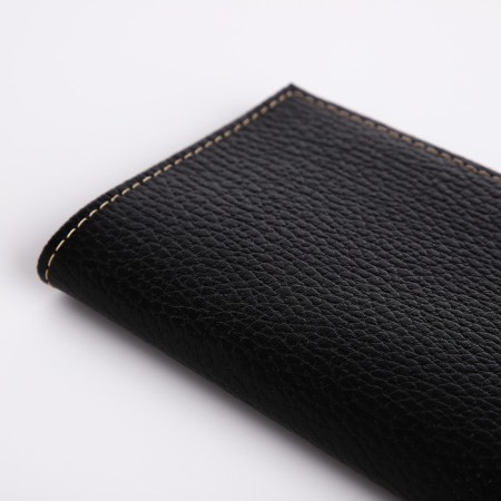 Cover for passport, black color-3