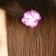 Hair clips "Chibi fox", anime, 3.4 x 3.7 x 1 cm