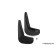 Spray-heads front Lada Largus, 2012-2016 station wagon 2pcs (polyurethane)