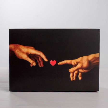 Gift folding box, packaging, “Love”, 16 x 23 x 7.5 cm-2