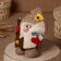 Orak-Domova "Vasilek in a linseed cap, with an ax", 23x15x8 cm, mix