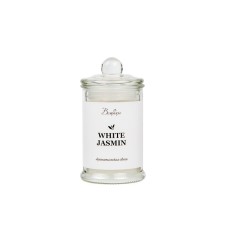 Aromatic candle in the glass White Jasmine, 6 × 11 cm