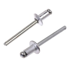 Rolls exhaust tundra krep, aluminum-steel, 4.8 x 10 mm, in the package 500 pcs.