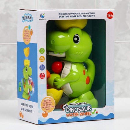 A set of bath toys "Mill. Dinosaurus ", on a suction cup-8