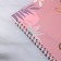 The book of wishes “Pink Tenderness”, on the spring, 21.5 x 21 cm