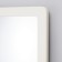 Wall mirror "Simple", 40x55 cm, white