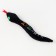 New Year! Soft toy "stuffed", snake, black, 27 cm