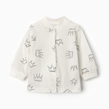 Nursery blouse, beige color/crown, height 86 cm