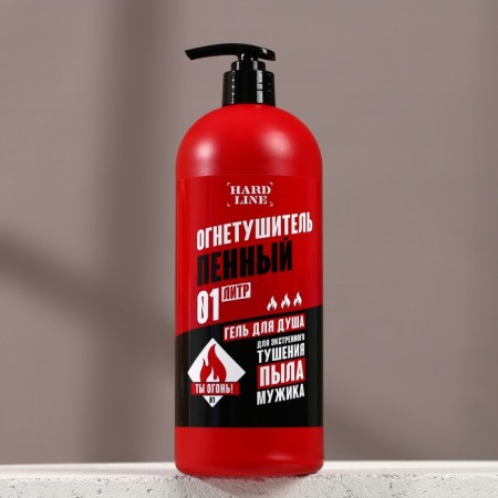 Shower gel in a bottle -fire extinguisher "Fire extinguisher Peny", 1000 ml-1