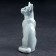 Porcelain figurine "Thai cat", 10 cm, mix
