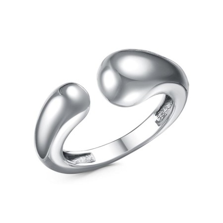 Ring "minimal" volumetric, platinum, 20 size