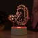 Lamp "Hedgehog Football" Led RGB from the network 14.7x9.5x14.8 cm Risalux