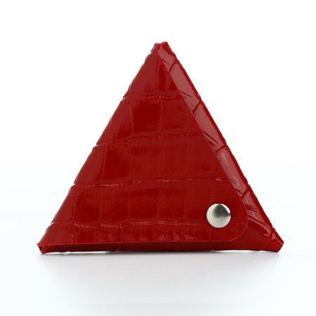 Monetnik on the button, Textura, red color-1