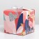 Gift folding box, packaging, "love", 12 x 12 x 12 cm