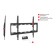 ARM Media Steel-1 Black 32 "-90" Max.40kg, wall-mounted capacible 100471